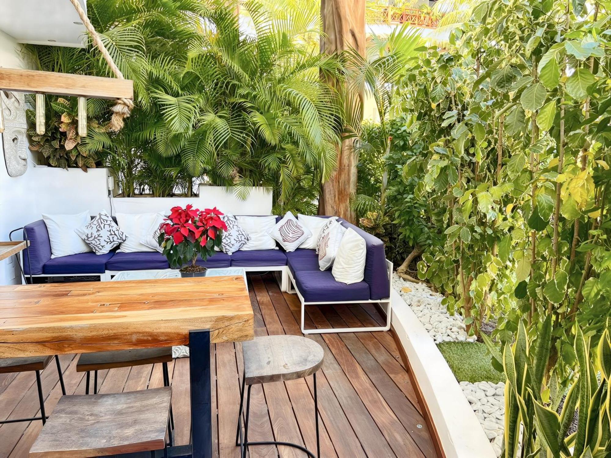 Luxury Duplex -4 Pers- 2Mn Beach&5Th Av, Pool, Gym Playa del Carmen Dış mekan fotoğraf