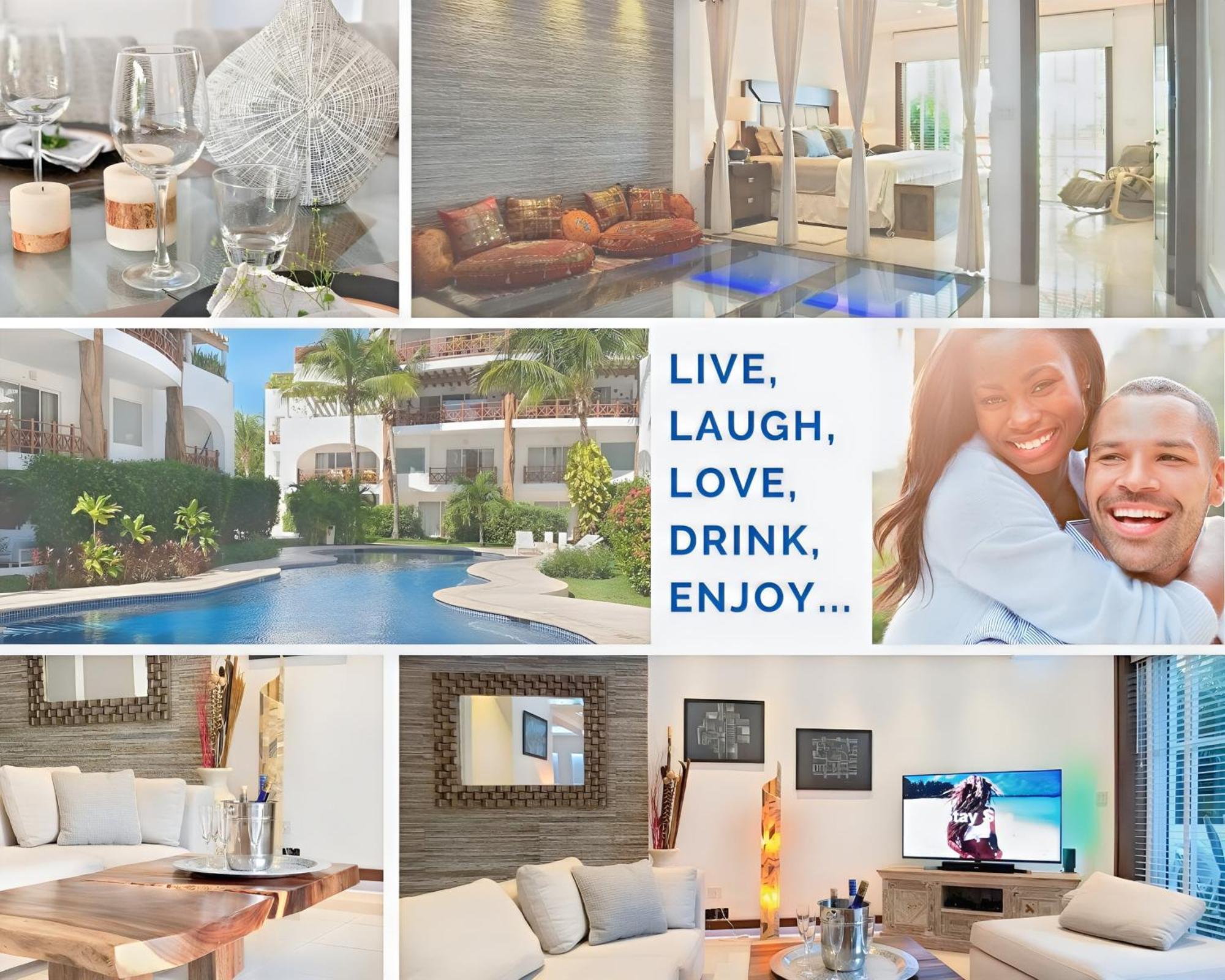 Luxury Duplex -4 Pers- 2Mn Beach&5Th Av, Pool, Gym Playa del Carmen Dış mekan fotoğraf