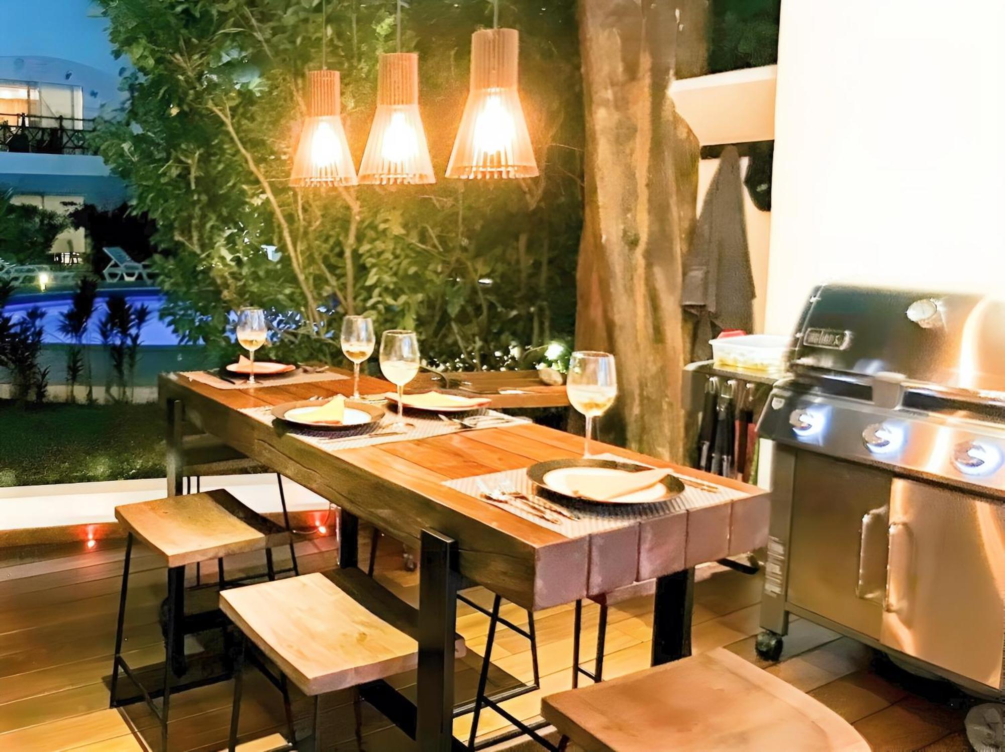 Luxury Duplex -4 Pers- 2Mn Beach&5Th Av, Pool, Gym Playa del Carmen Dış mekan fotoğraf