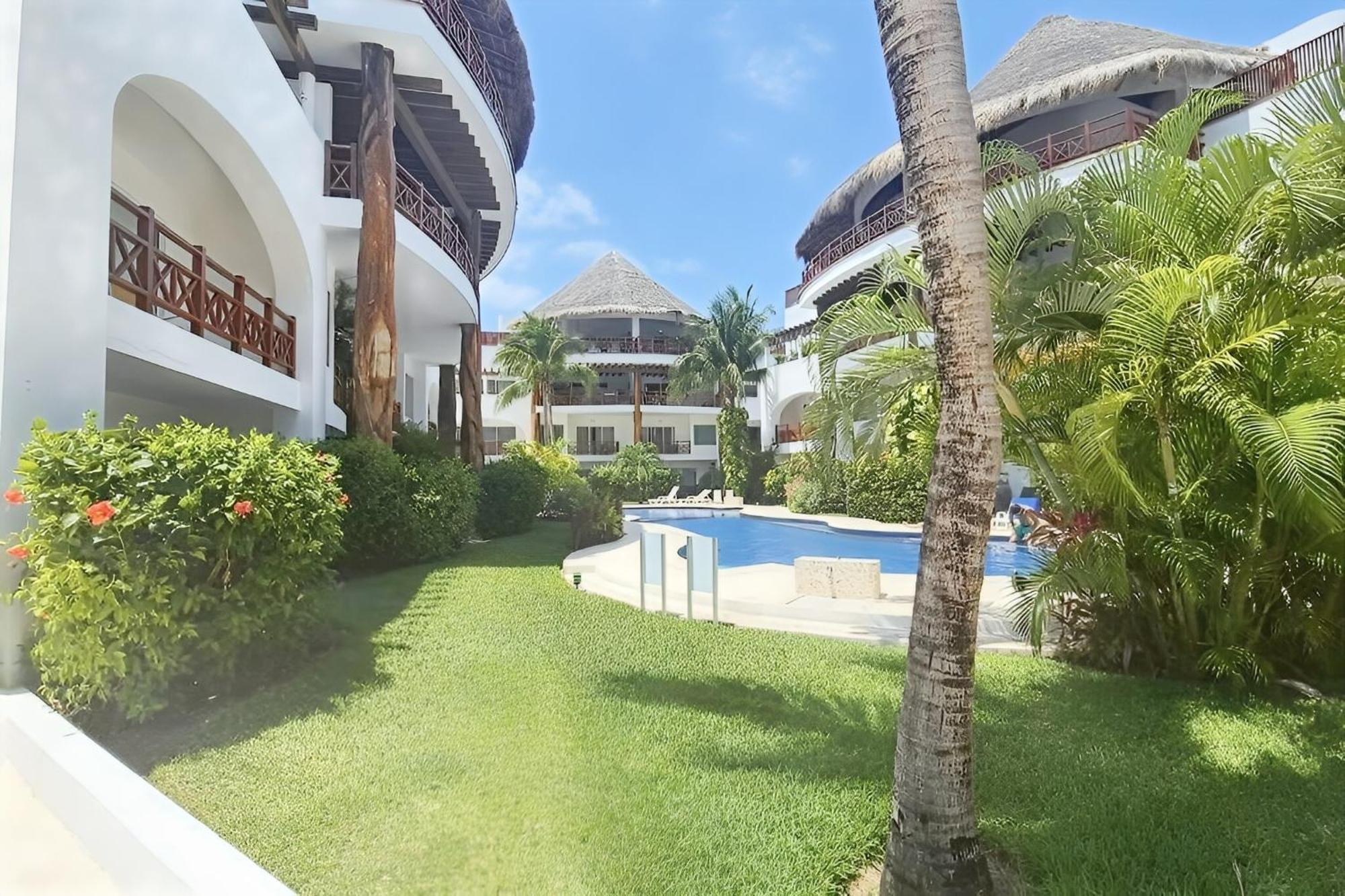 Luxury Duplex -4 Pers- 2Mn Beach&5Th Av, Pool, Gym Playa del Carmen Dış mekan fotoğraf