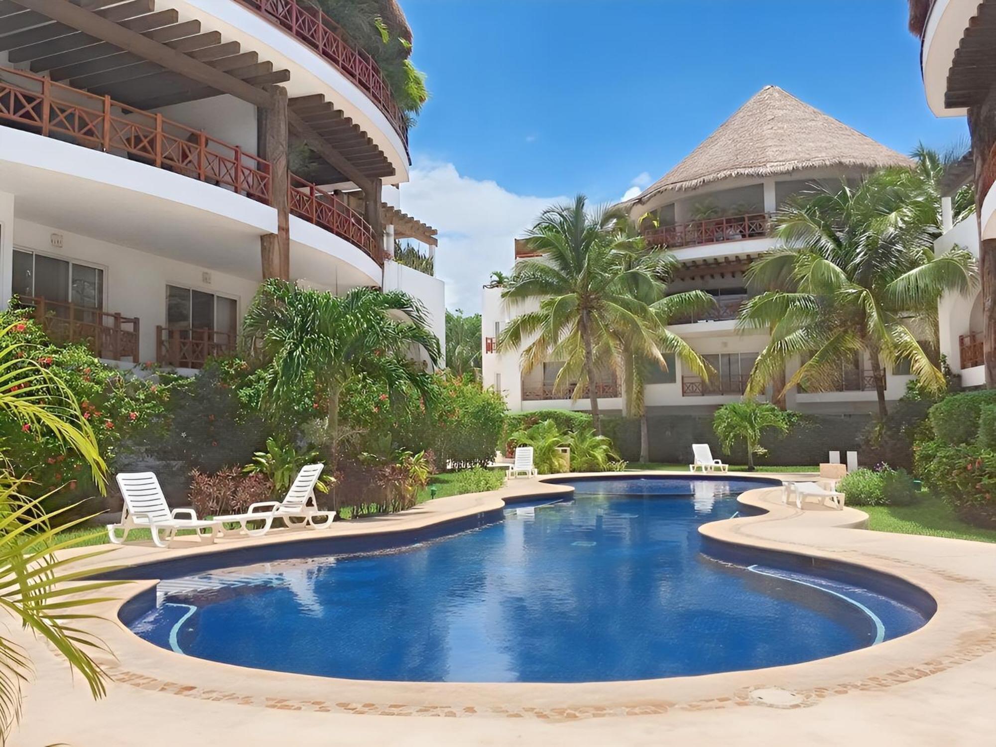 Luxury Duplex -4 Pers- 2Mn Beach&5Th Av, Pool, Gym Playa del Carmen Dış mekan fotoğraf
